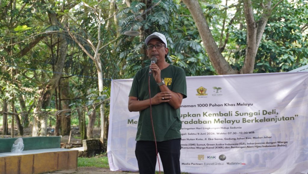 Ketua DPP Wa Pesek, Muhammad Adlin Ginting, menegaskan bahwa merawat lingkungan tidak cukup hanya dengan menanam pohon, tetapi juga memastikan tanaman terus tumbuh melalui perawatan dan keterlibatan masyarakat.