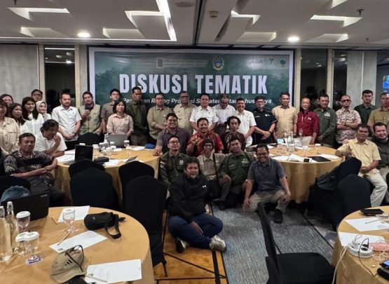 Diskusi tematik bertajuk “Penataan Ruang Provinsi Sumatera Utara khususnya Ekosistem Batang Toru Berbasis Mitigasi Bencana dan Berkelanjutan”