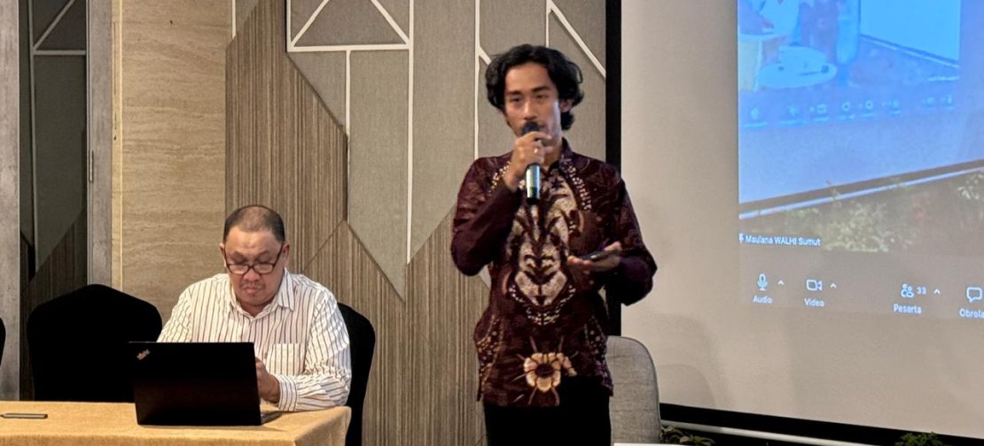 Direktur Eksekutif Walhi Sumut, Rianda Purba