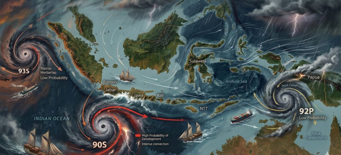 Ilustrasi - Siklon Tropis