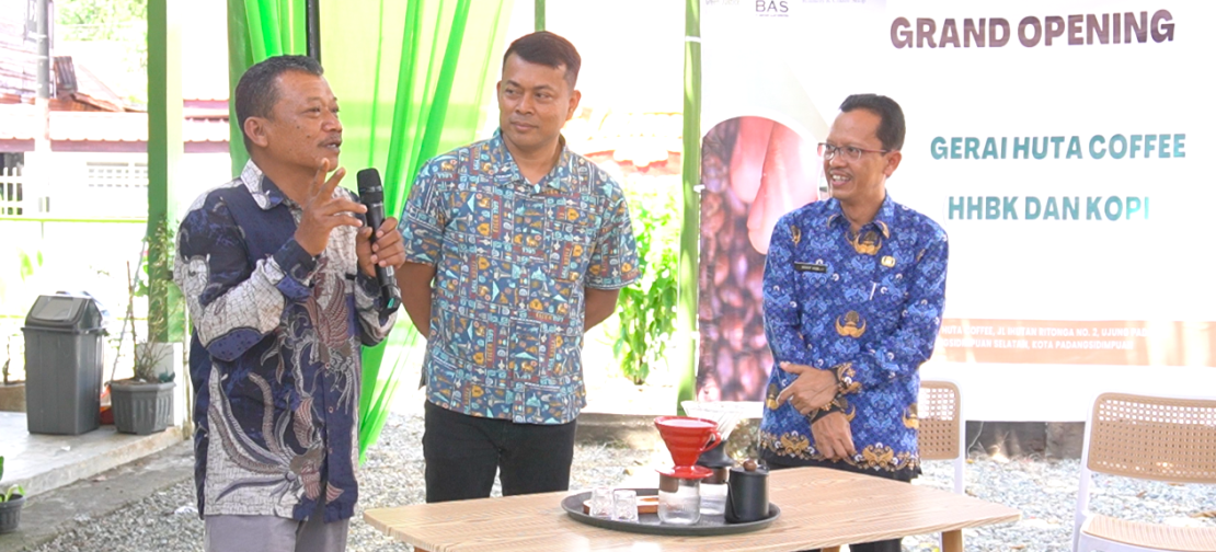 Praktisi kopi Wahid Harahap