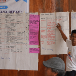 Diskusi warga bersama pendamping dan OPD di Simardangiang menghasilkan sejumlah rencana kolaboratif, mulai dari penguatan ekonomi kemenyan hingga perlindungan kawasan adat.