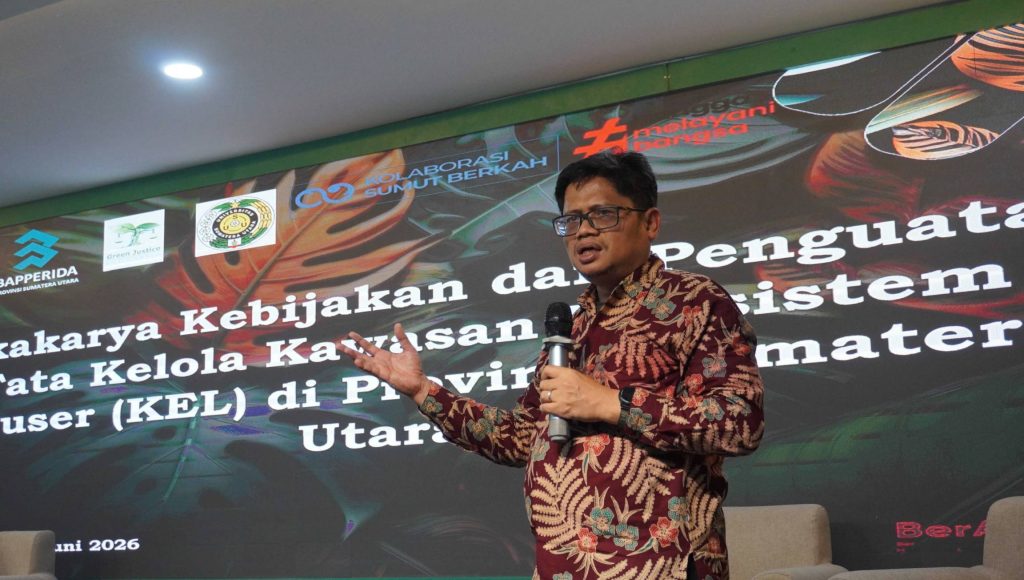Akademisi Universitas Sumatera Utara, Onrizal PhD, menegaskan perlindungan Kawasan Ekosistem Leuser harus menjadi bagian dari strategi pembangunan daerah, bukan hanya agenda konservasi, dengan target, program, dan dukungan anggaran yang jelas.