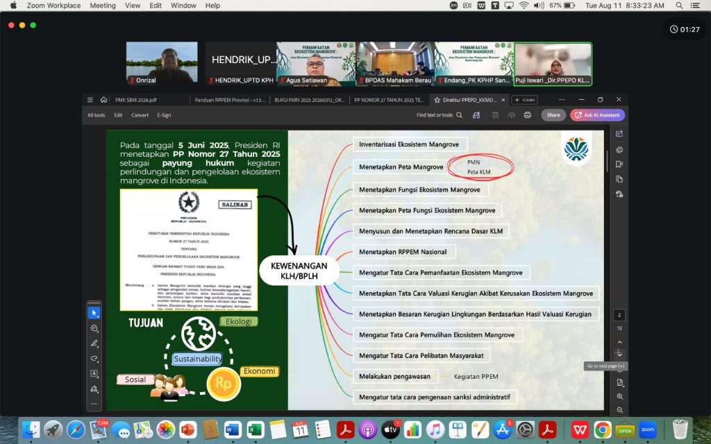 Karbon Biru Dapat Membantu Biayai Perlindungan Mangrove